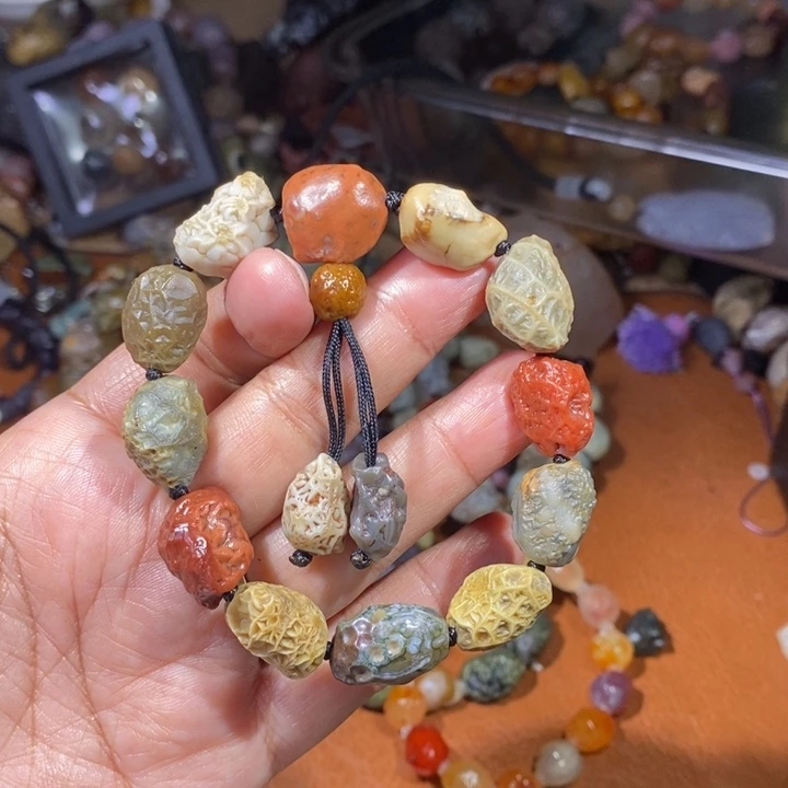 玛瑙/玉髓珠宝半成品未镶嵌