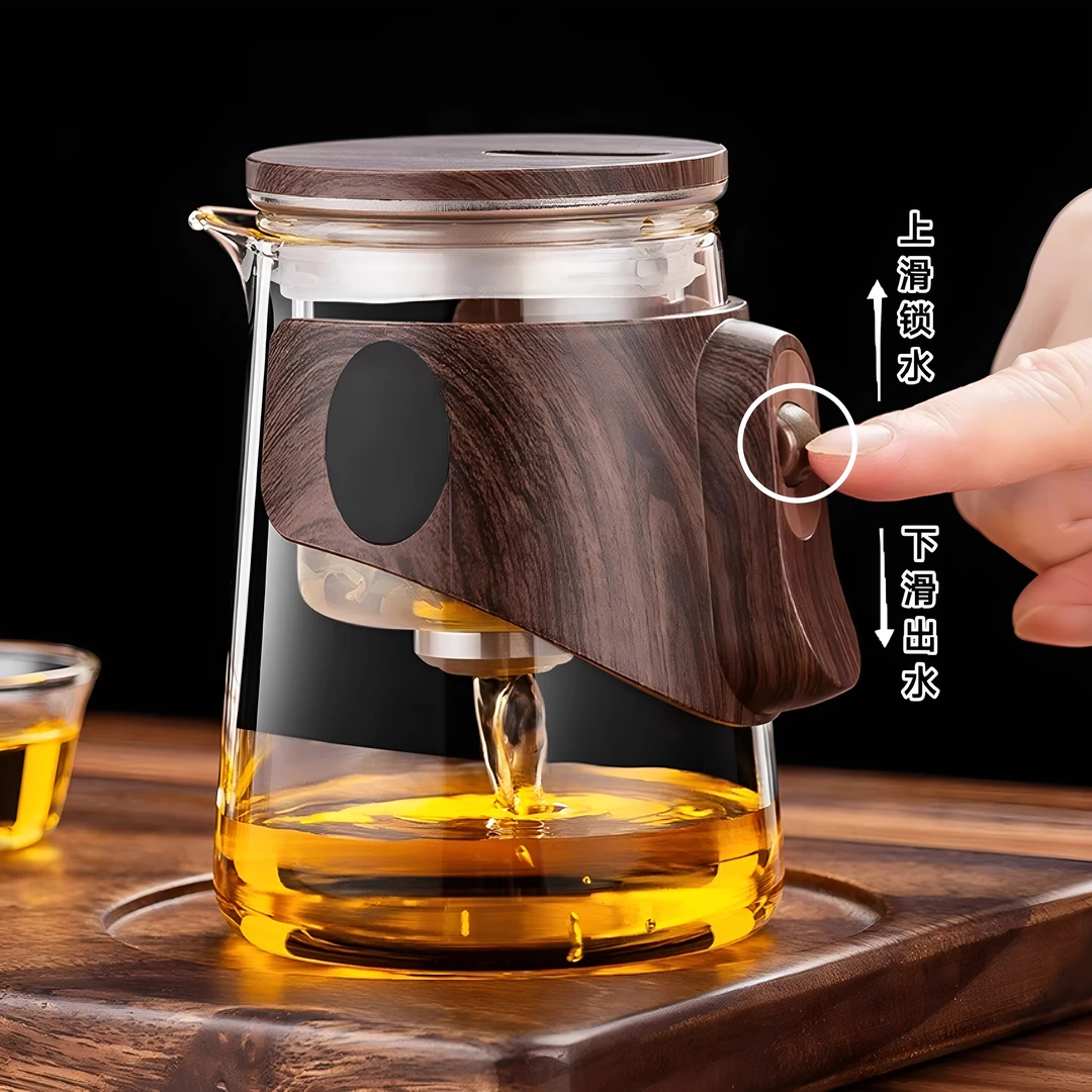 顶壶磁吸飘逸杯泡茶壶茶水分离泡茶杯新款高档旅行茶具套装带收纳