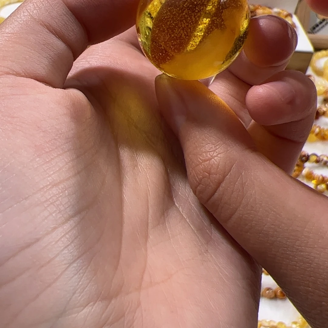 琥珀未镶嵌珠宝奇石金沙星球