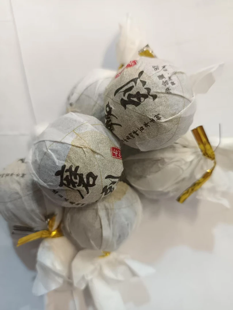 茶农146号 2022年春下磨烈绿水塘古树混采龙珠 生普 7/10