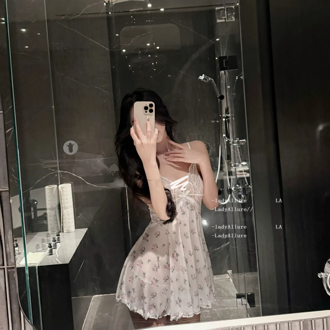【LA】昼梦支线·静感系列|Sophie索菲*松弛文艺感轻盈碎花睡裙女