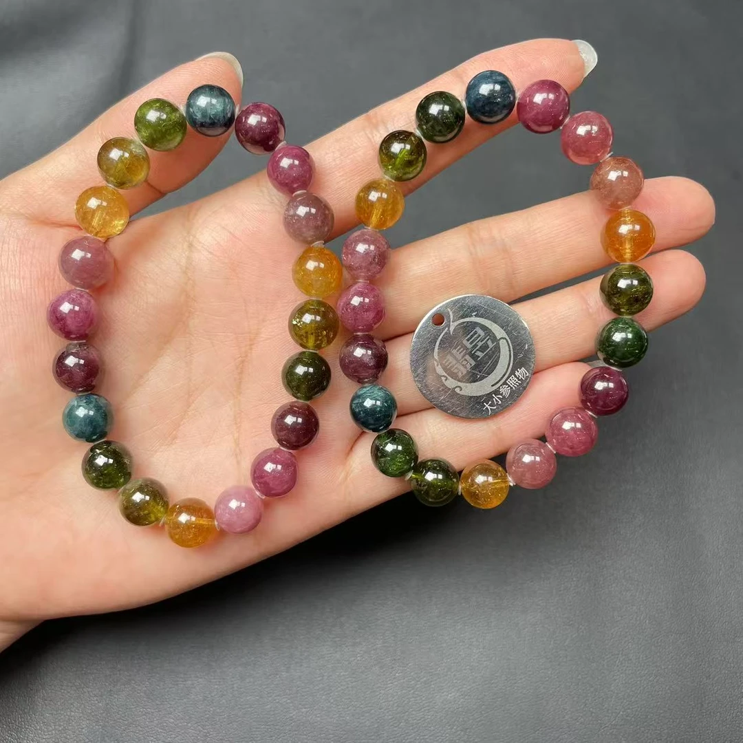 翡昱-SH62-35348-623-碧玺手串/约7+/约24颗/-多样性发其一-C