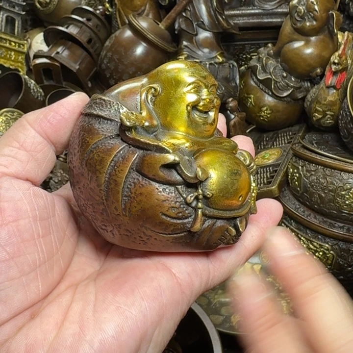 铜器摆件收收藏藏