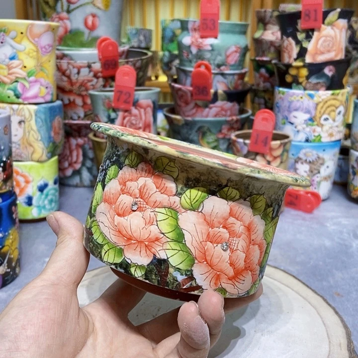 景德镇艺术手绘作品