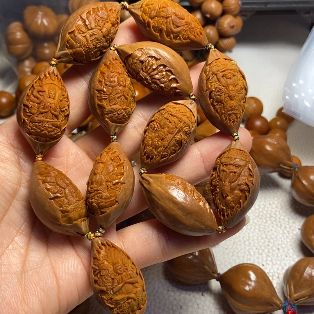 橄榄核手串/手链生肖守护神手持