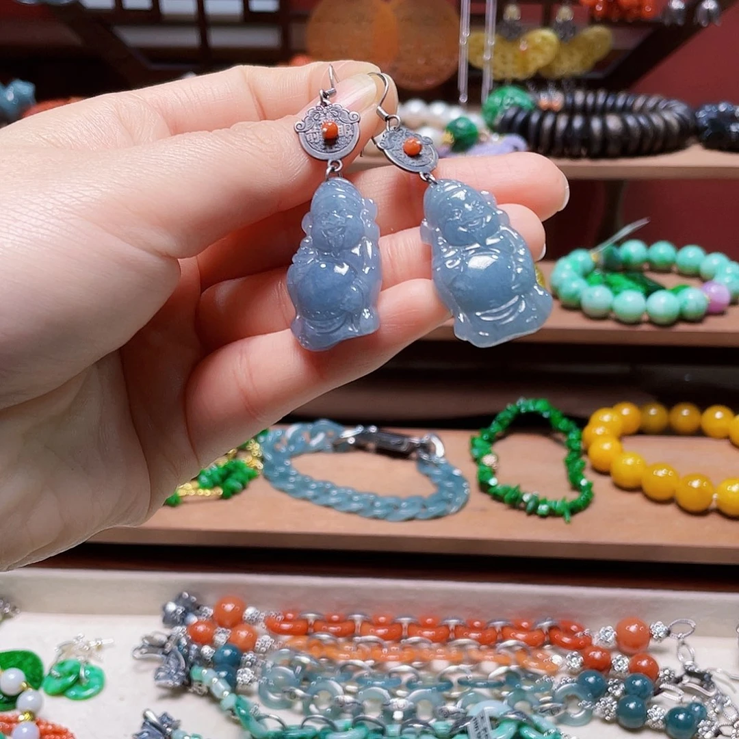 翡翠未镶嵌手链饰品