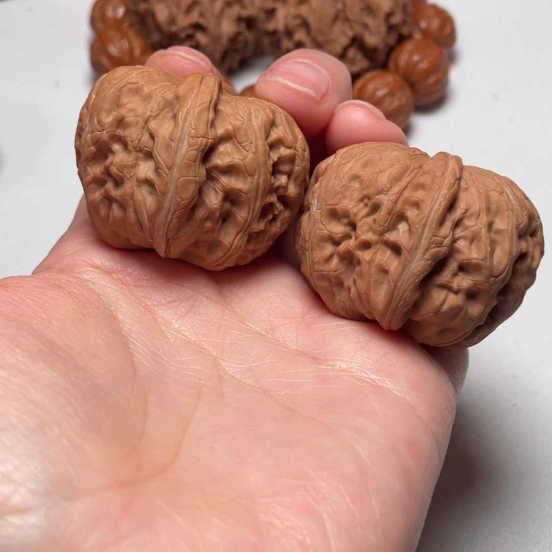 吊坠文玩核桃41金顶元宝