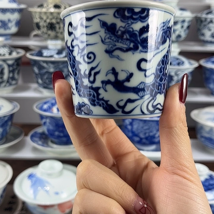 景德镇溪山居手工手绘