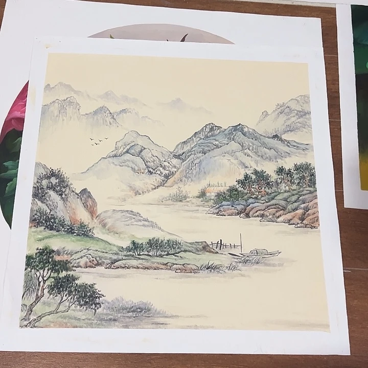 油画70*70手绘油画