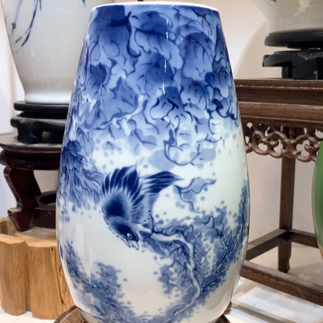 摆件景德镇陶瓷花瓶摆件