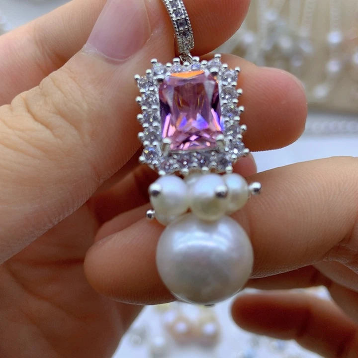 淡水珍珠未镶嵌颈饰