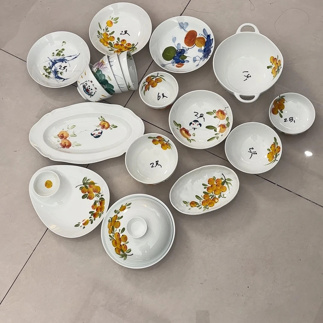 碗景德镇手绘餐具