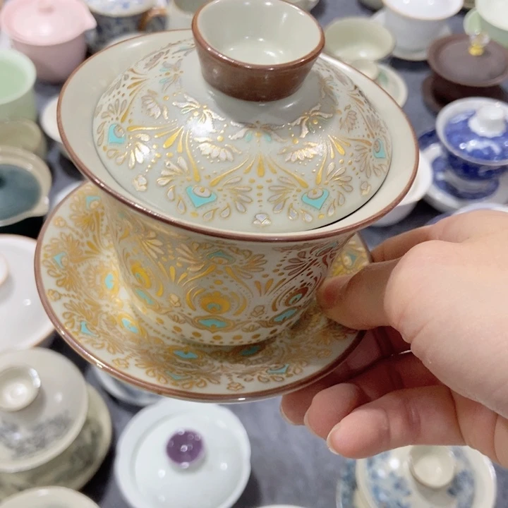 茶具微瑕，介意勿拍