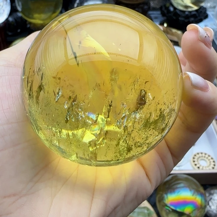 未镶嵌珠宝半成品水晶W23（5.9公分