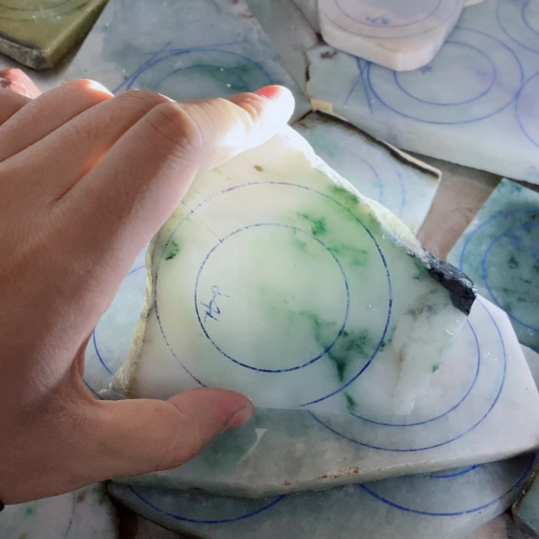 未镶嵌手镯定制翡翠≥****≤