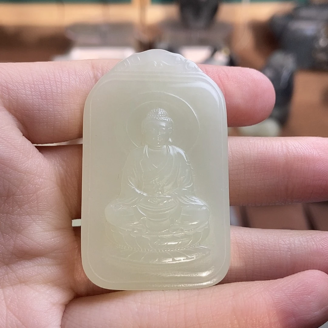 和田玉（糖玉）颈饰未镶嵌