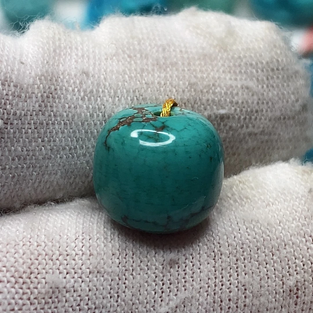 未镶嵌绿松石天然原矿 带武汉地大证书