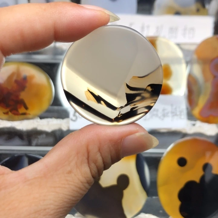 合金玛瑙/玉髓珠宝奇石26