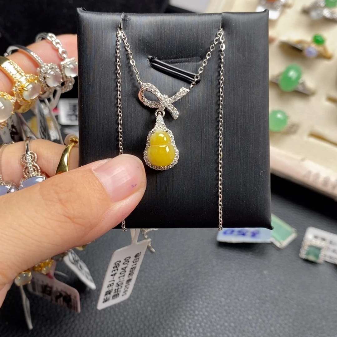 翡翠戒指银S925镶嵌