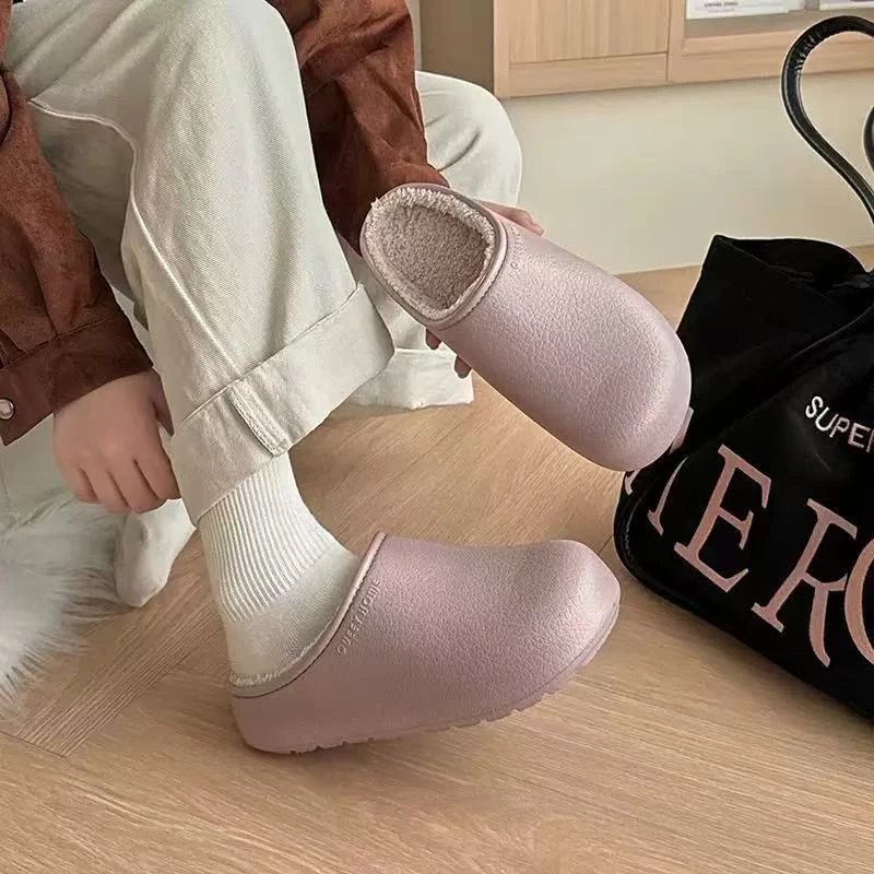 【济州岛】冬季新款毛绒内胆通勤防水博肯鞋