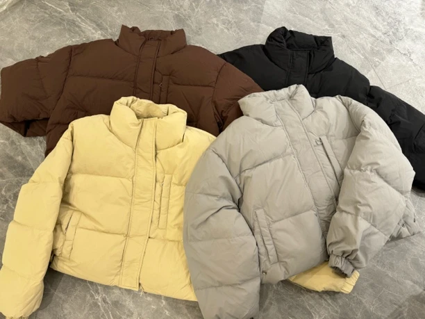 2406韩系秋冬保暖短款小个子韩版90白鸭绒羽绒服