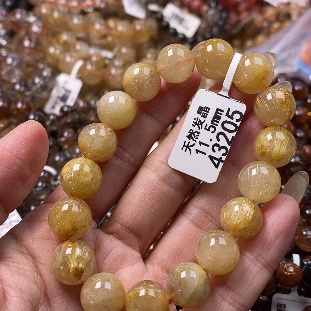 水晶未镶嵌手链水