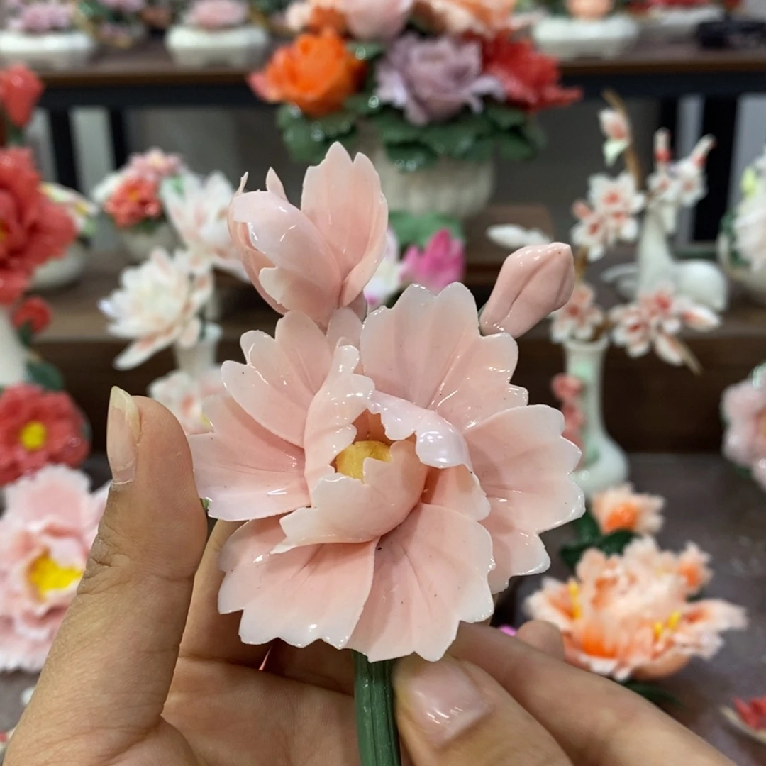 瓷片陶瓷工艺品摆件