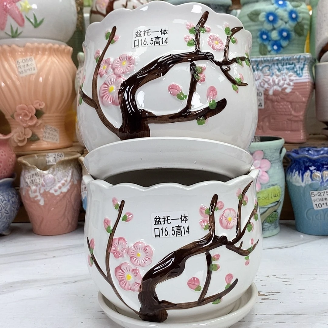 陶瓷@陶瓷花盆@@583827186