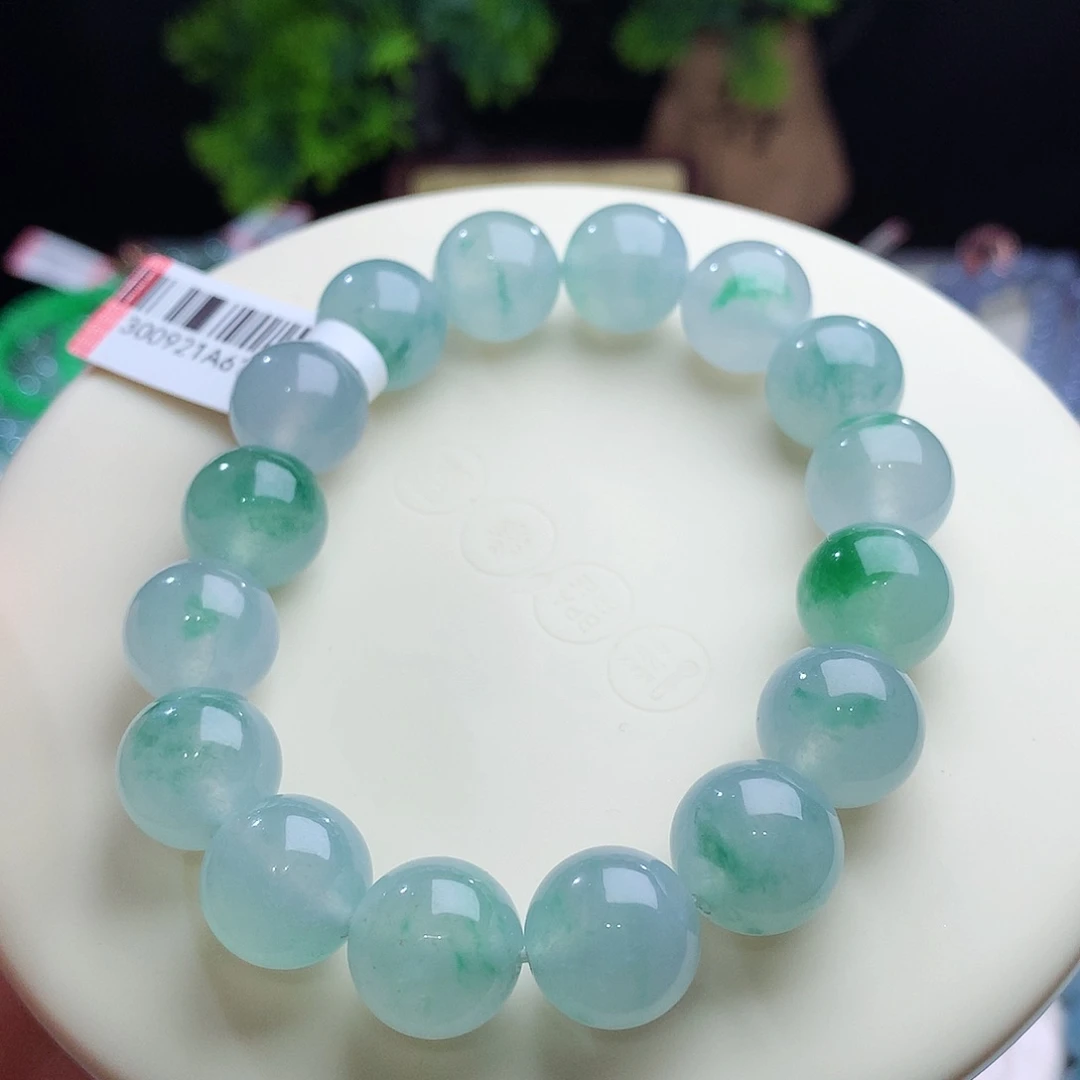 未镶嵌手串翡翠卡13mm