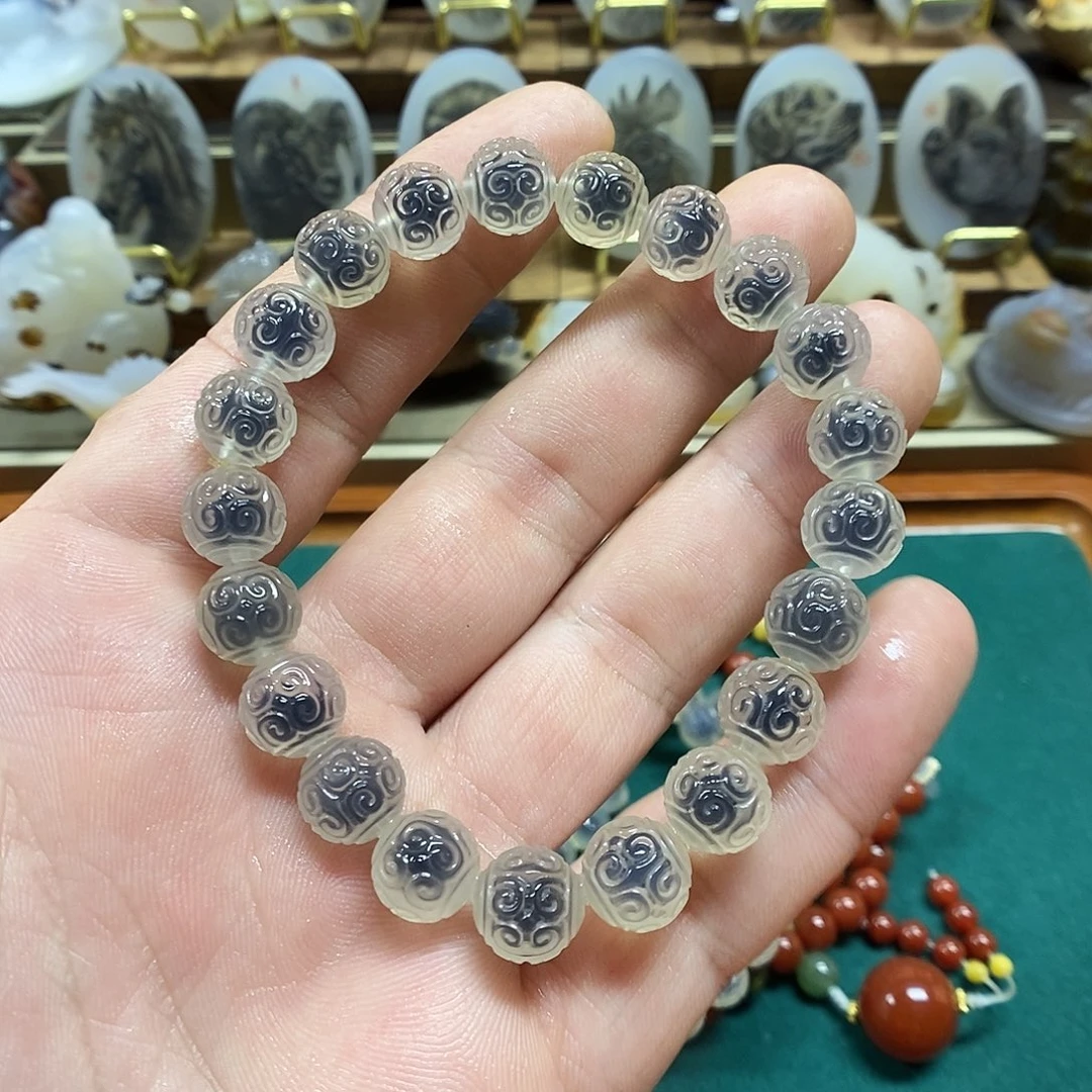 玛瑙/玉髓颈饰未镶嵌启****）