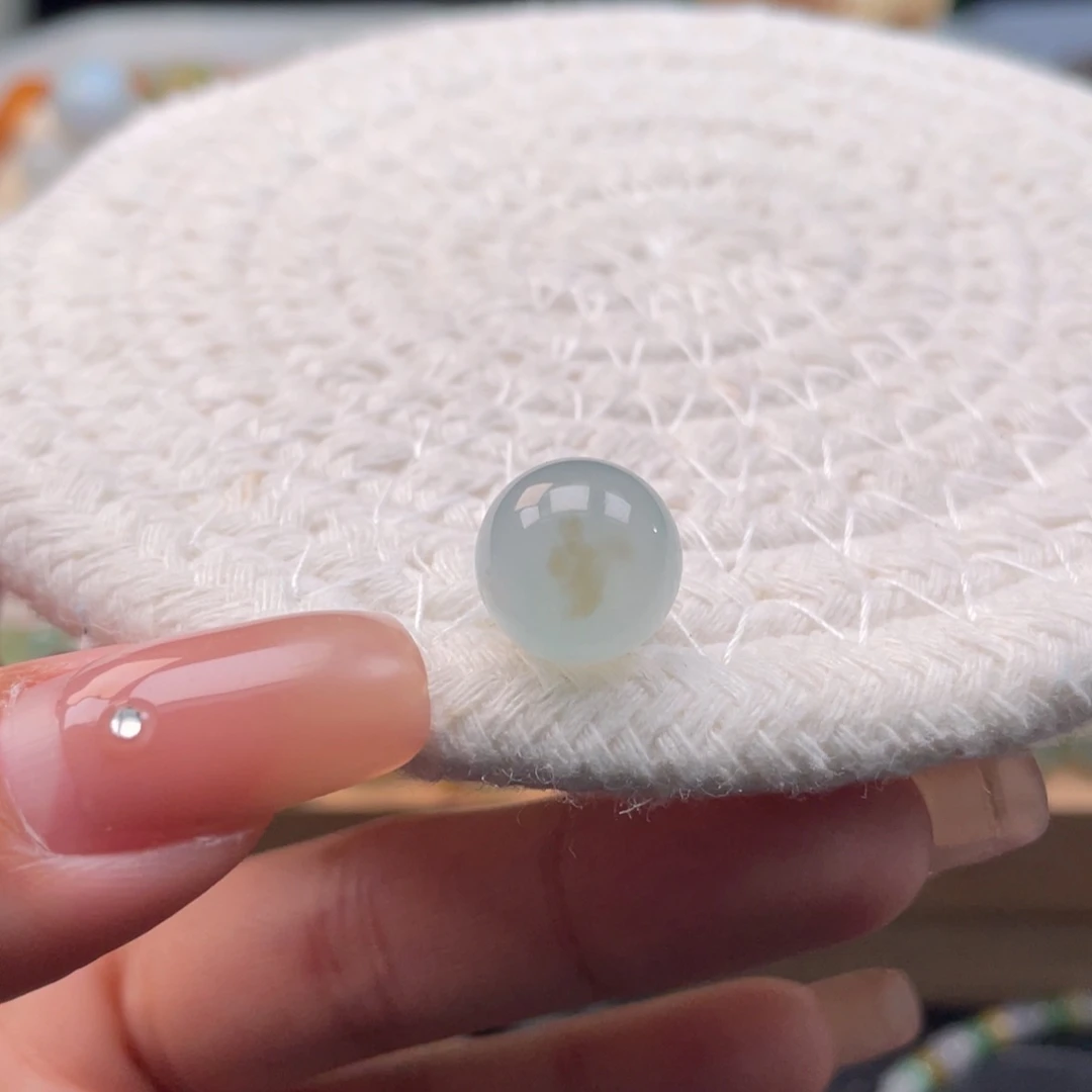 未镶嵌定制翡翠天然缅甸翡翠a货飘黄翡11.8