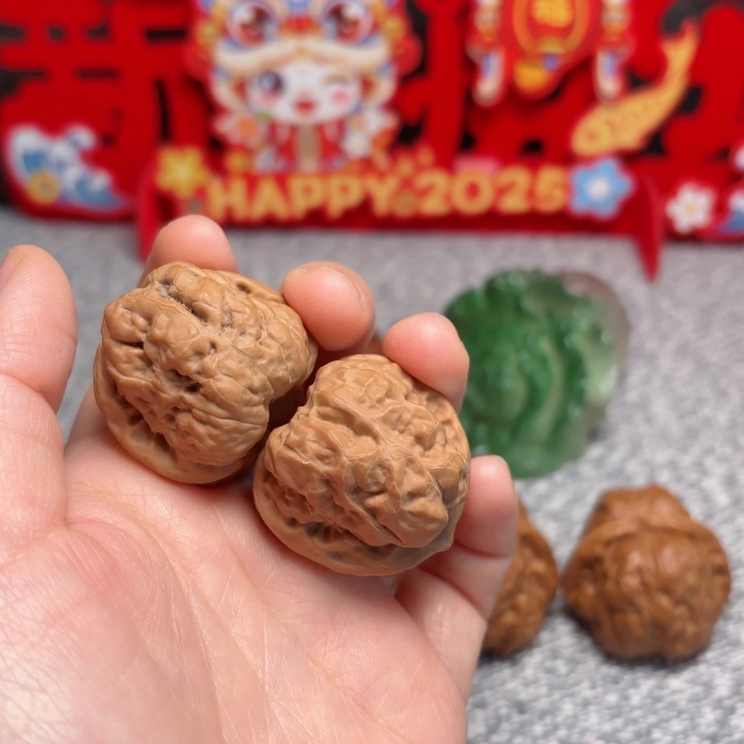 文玩核桃把件*️****蛤蟆头