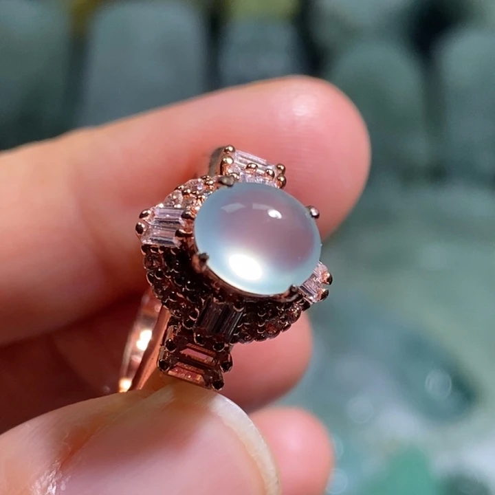 翡翠未镶嵌颈饰蛋面