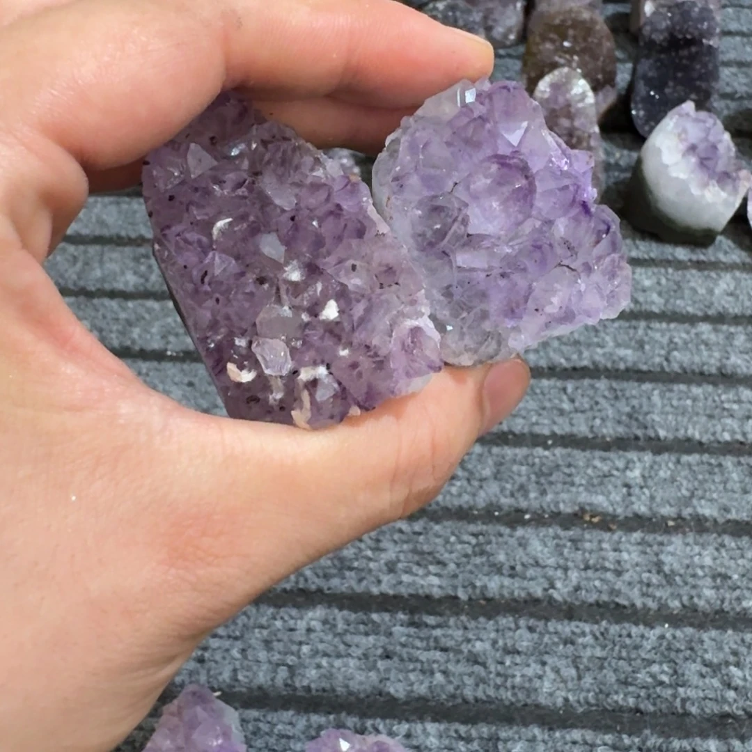 大型摆件（非配饰）紫晶银S925镶嵌