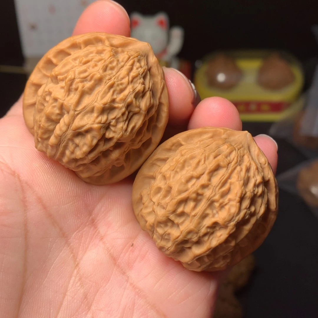 吊坠文玩核桃金牛39