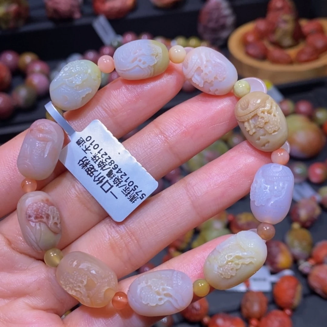 【闪购商品】未镶嵌手链玛瑙/玉髓盐源玛瑙