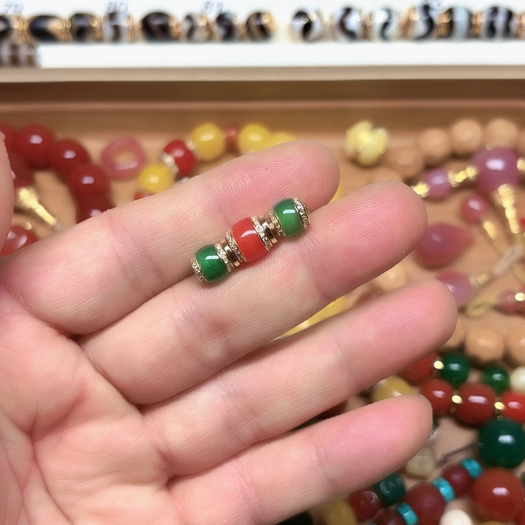 玛瑙/玉髓未镶嵌隔珠