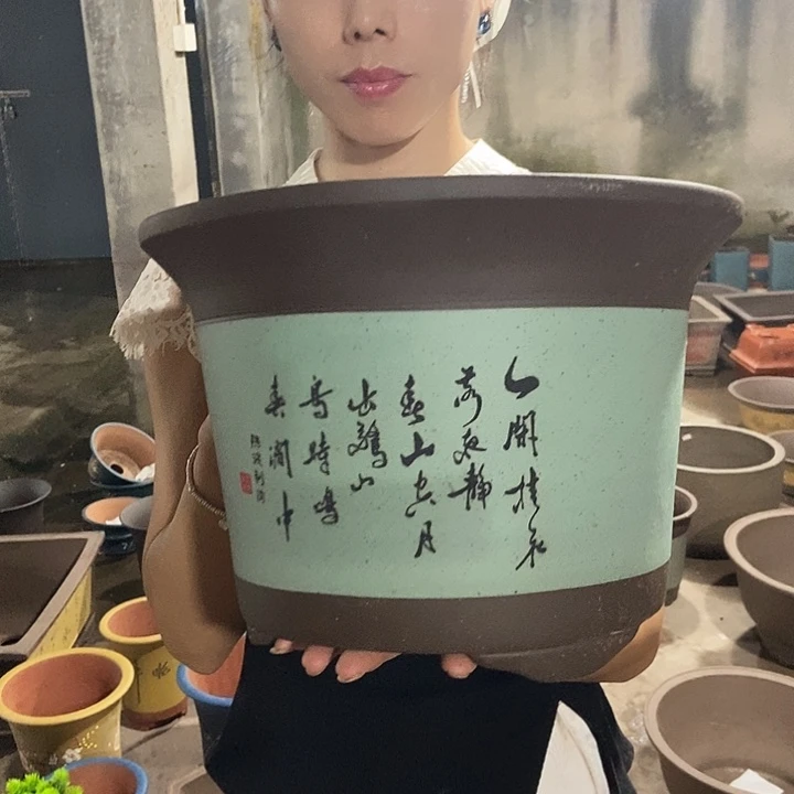 紫砂花盆28花盆花盆花盆花盆后
