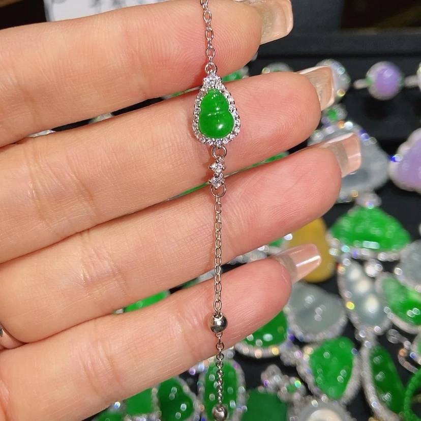 【闪购商品】翡翠手链未镶嵌天然翡翠