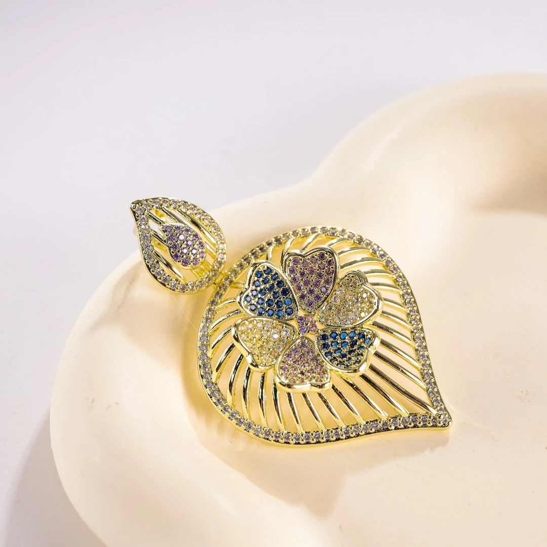 非金属合成锆石吊坠 轻奢时尚高级感百搭女吊坠BK53XVPC-19313