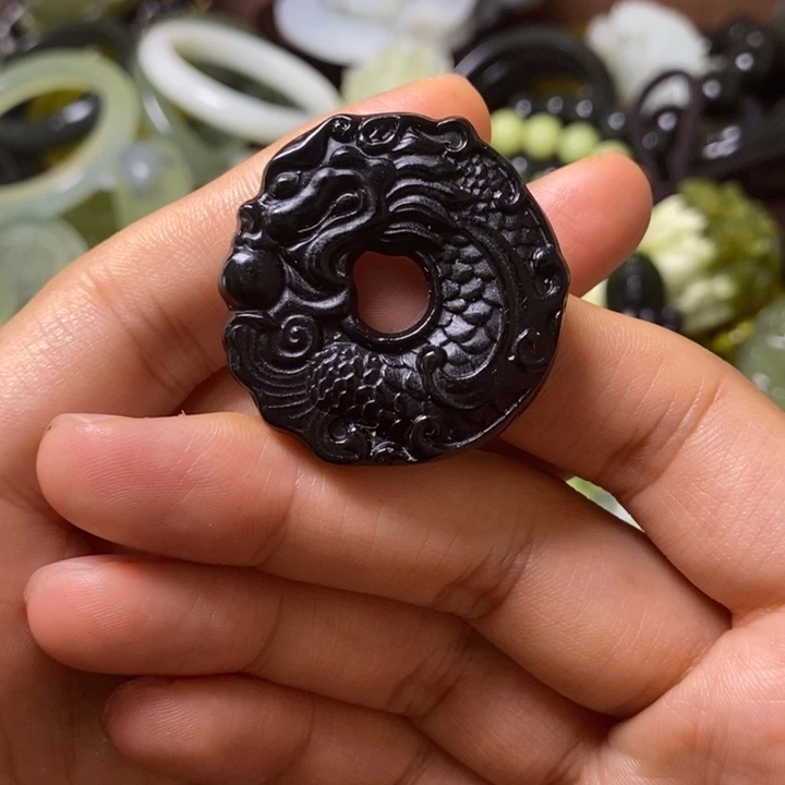 岫玉天然岫玉挂件未镶嵌漫*