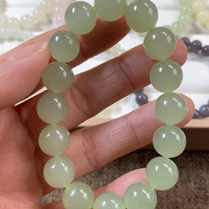 和田玉手串未镶嵌