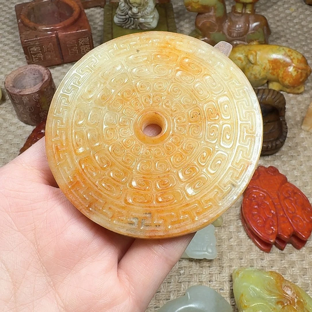 白玉菩提吊坠挂件