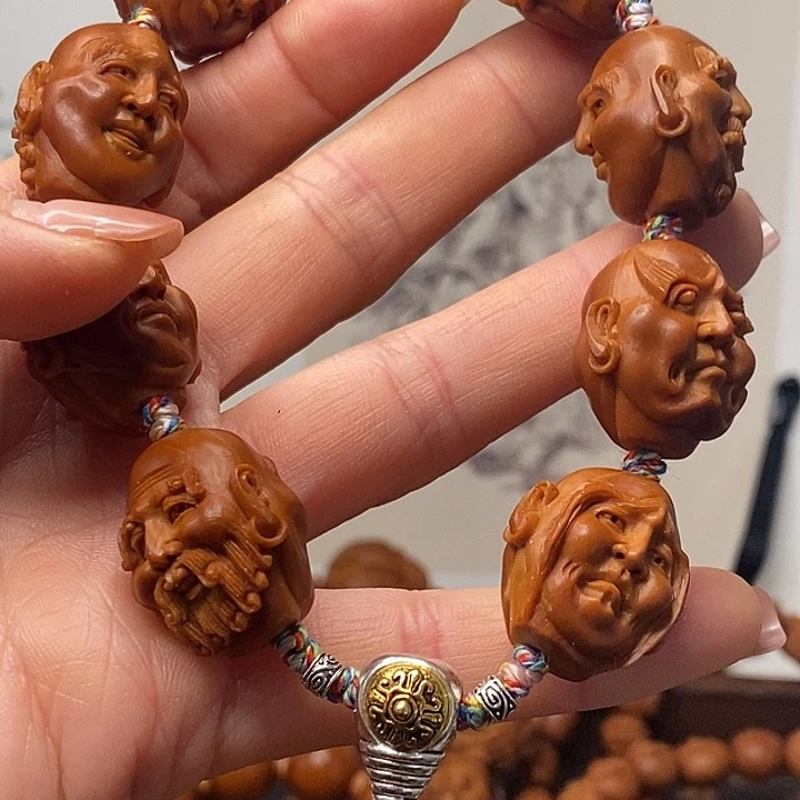 大****橄榄核手串/手链2.0铁核须派罗汉