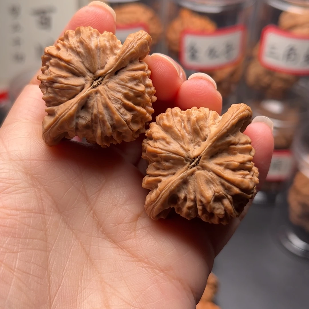 一***孩把件文玩核桃41全品朱雀
