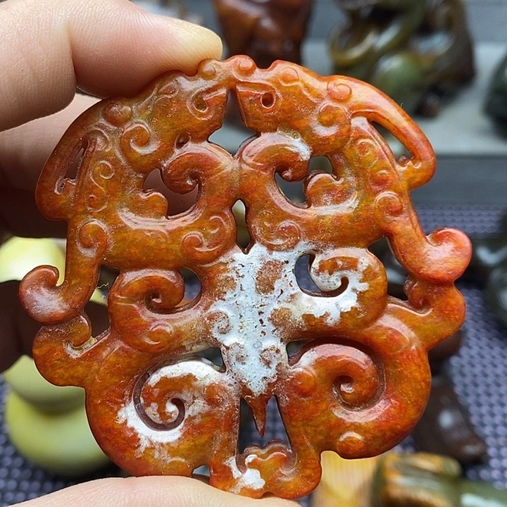 未镶嵌蛇纹石玉颈饰