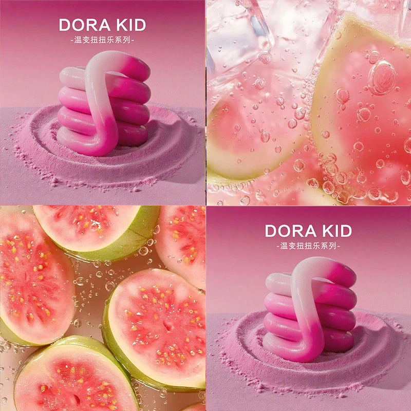 Rao扭扭乐温变系列百变解压训练神器静音多动症心动玩具el