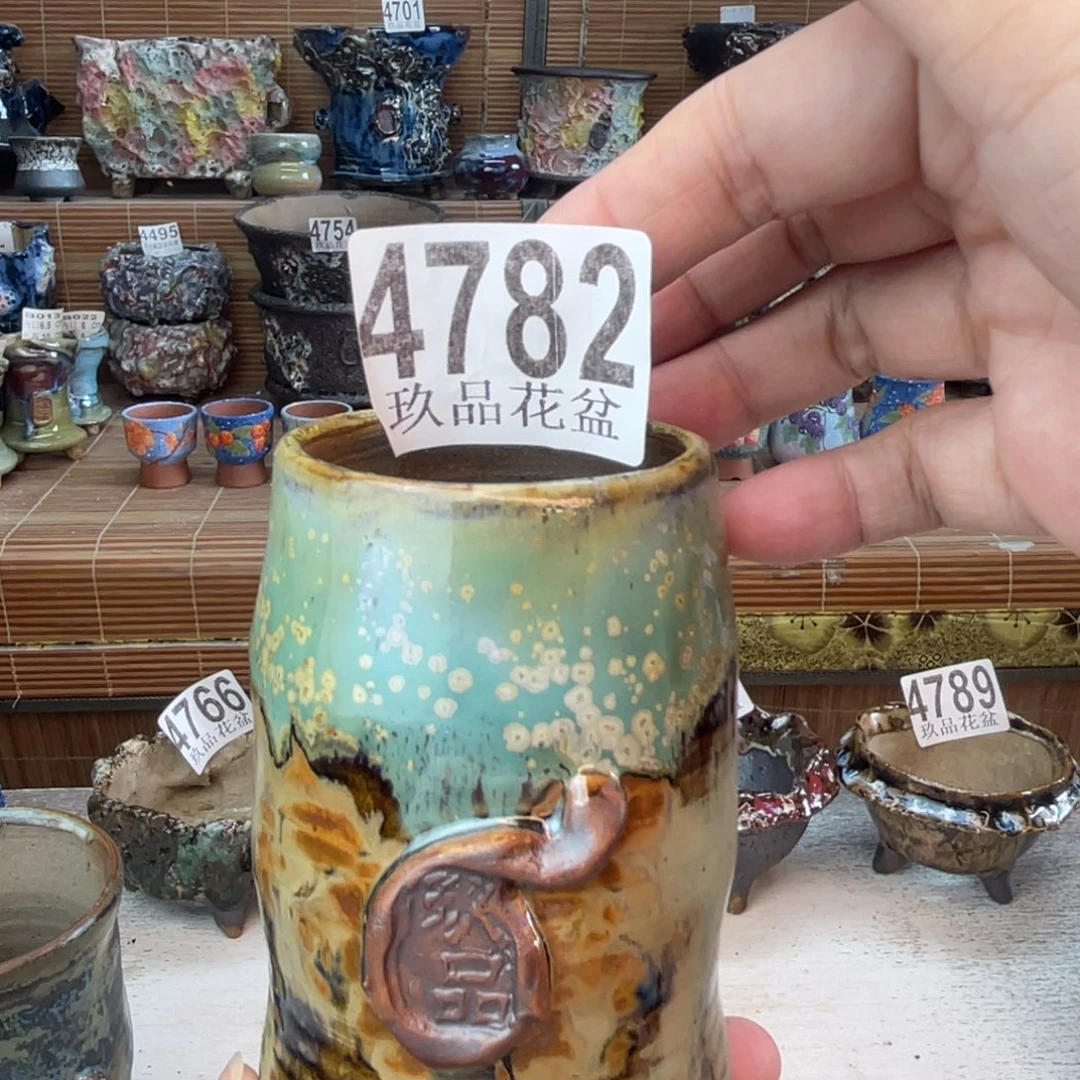 景德镇陶瓷花盆瑕疵