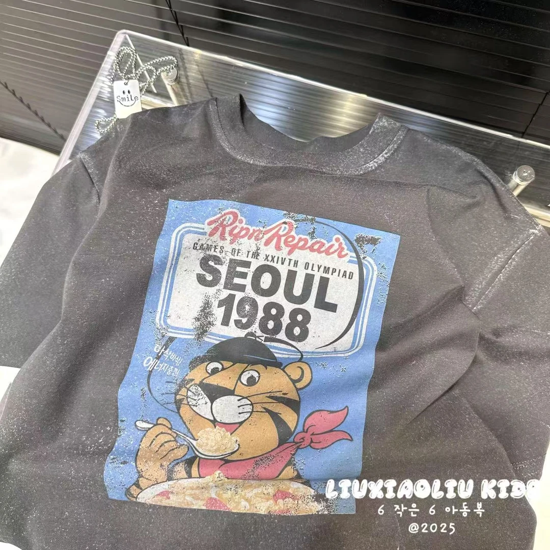 杭州六小六正版BY LIUXIAOLIU夏季儿童短袖19391