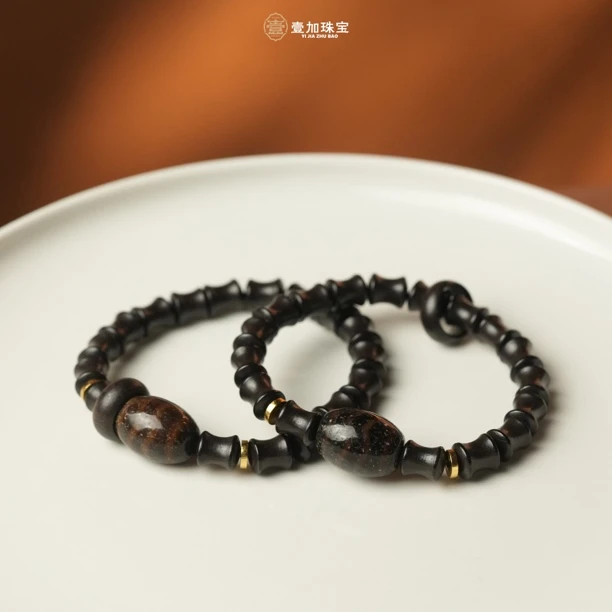 壹加师姐｜手工设计双水纹玛瑙多宝手串多样性发一0926Z